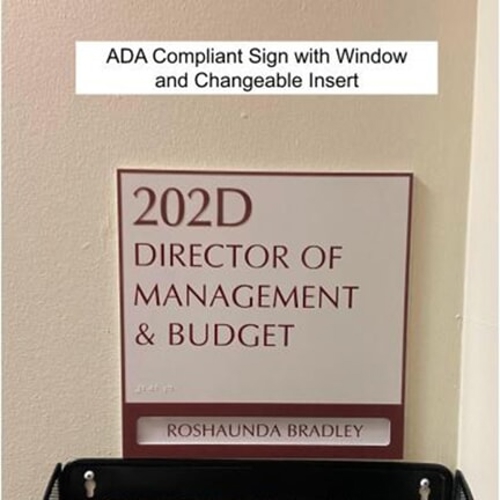 N. ADA Signs